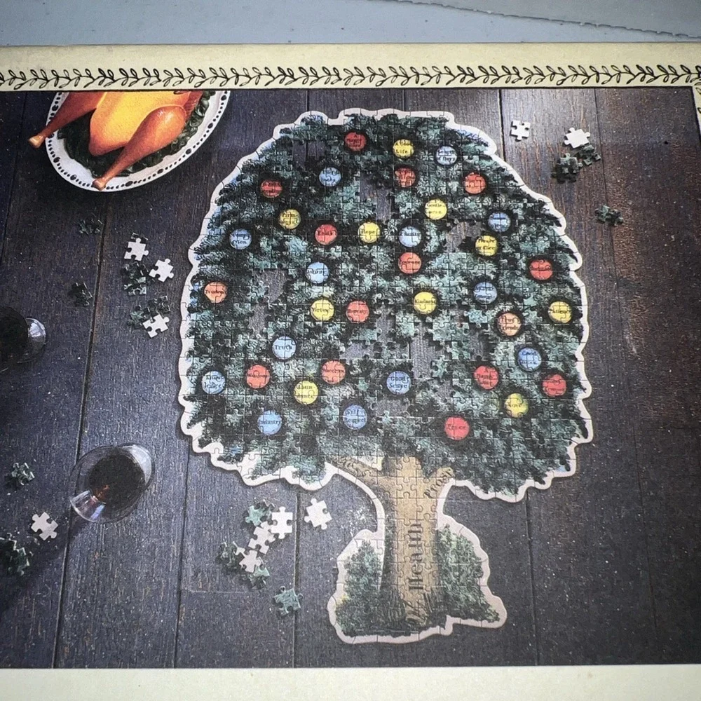 John Derian Target Tree of Life Shaped Puzzle 453pc New Sealed 2025